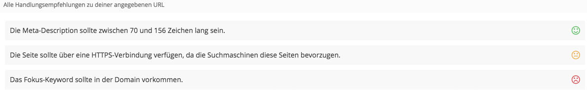 WDF IDF Handlungsempfehlungen